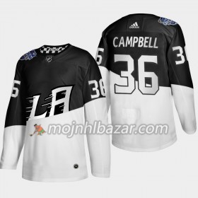 Dresovi Los Angeles Kings Jack Campbell 36 Adidas 2020 Stadium Series Authentic - Muške